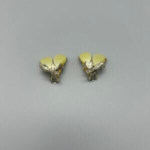 Vintage yellow and silver